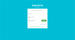 Desktop Screenshot of dealsonair.com